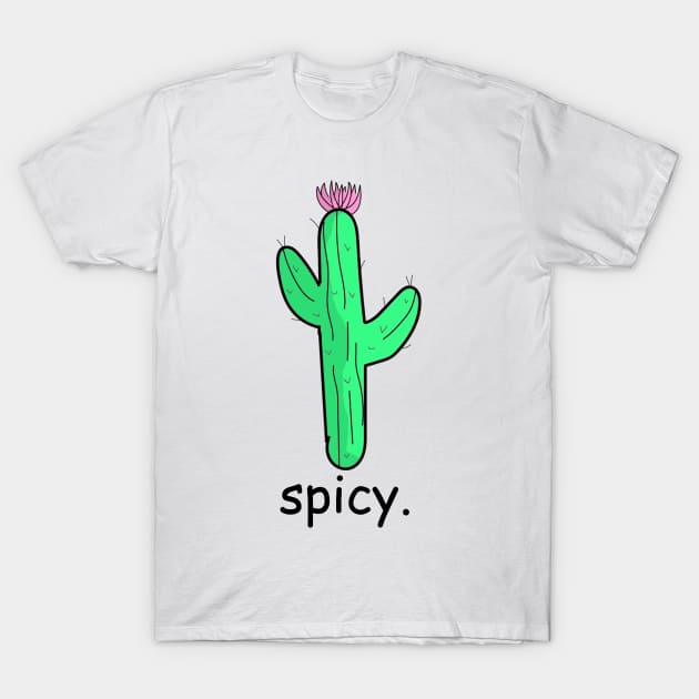 Spicy T-Shirt by deadlydelicatedesigns